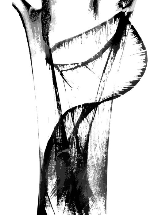 Poster Abstract inkt verf vector achtergrond