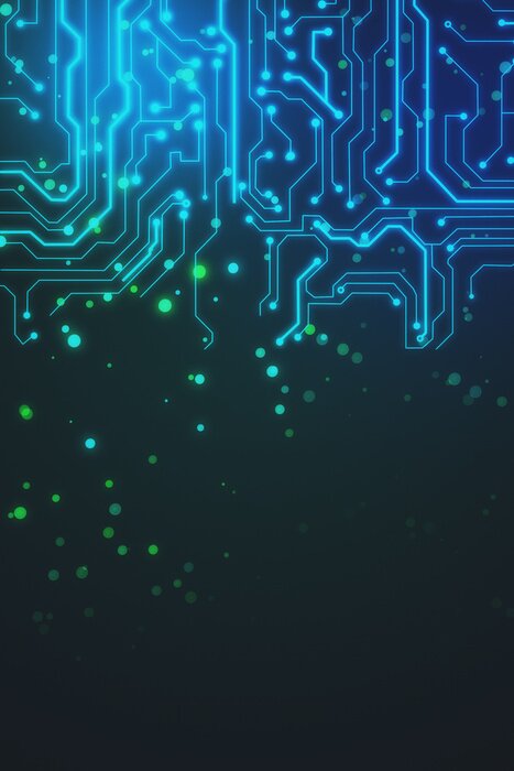 Poster abstracte hardware achtergrond