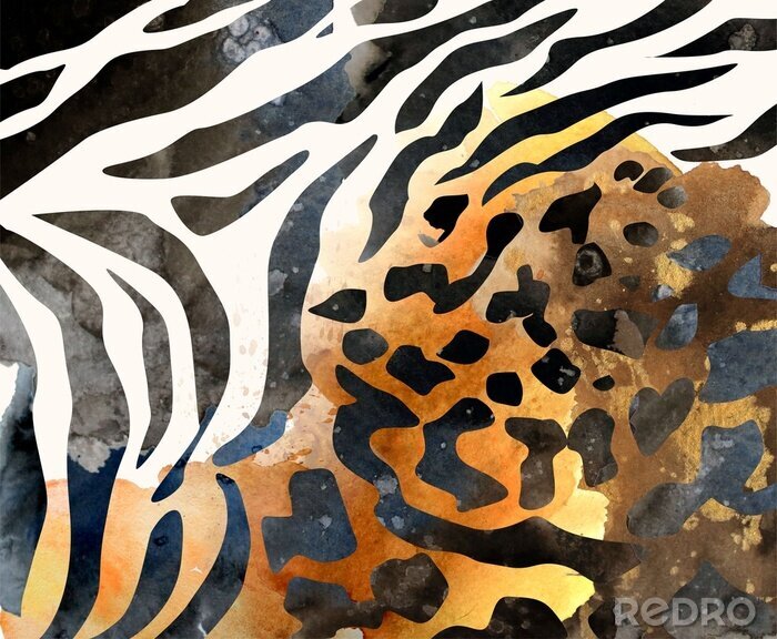 Poster Afrikaanse patronen