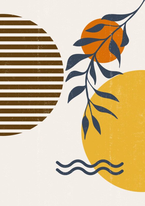 Poster Artistieke compositie