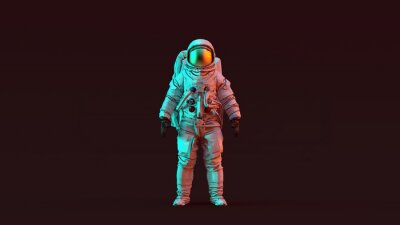 Astronaut met gele helm