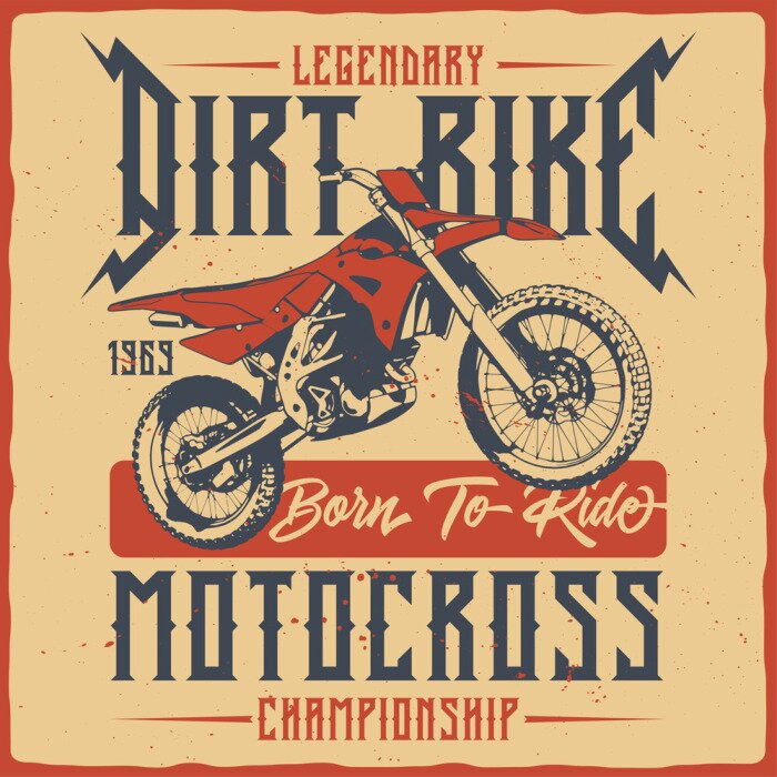 Poster Automotive retro-afbeeldingen