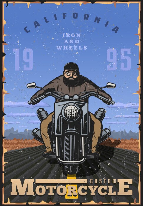 Poster Automotive voertuig en professional