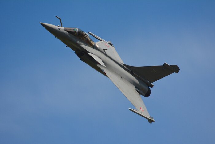 Poster avion de chasse passage  bas 1