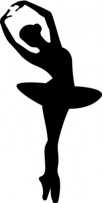 Sticker Balletdanseres
