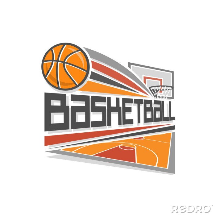 Poster Basketbal logo