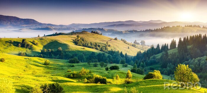 Poster Berglandschap