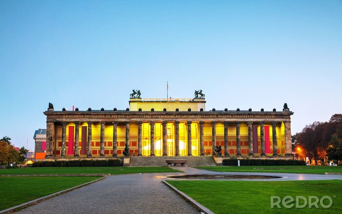 Poster Berlijn en het nationale museum