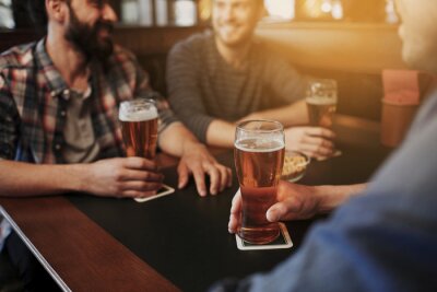 Bier tijdens een mannenbijeenkomst