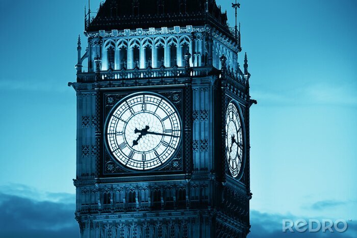 Poster Big Ben close-up