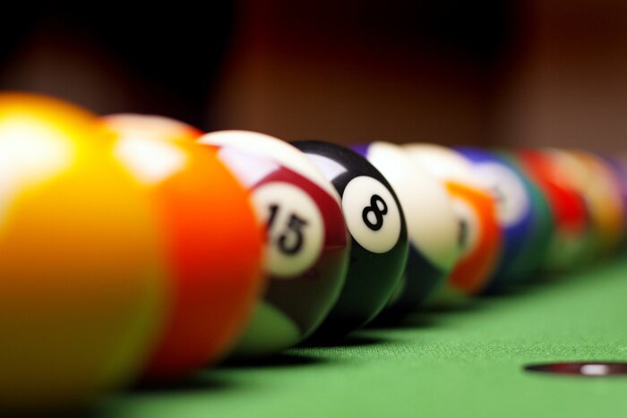 Poster Billiard tijd!