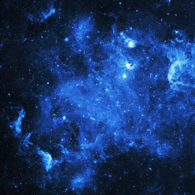 Poster Blauwe ruimte