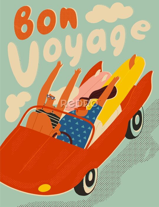 Poster Bon voyage