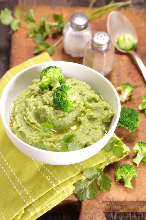 Poster broccoli puree