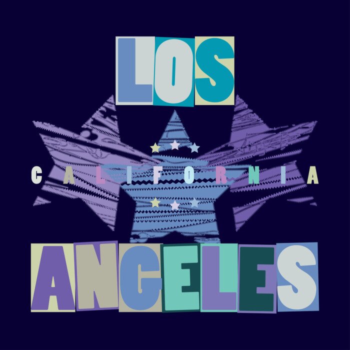 Poster Californië T-shirt fashion - vectoren