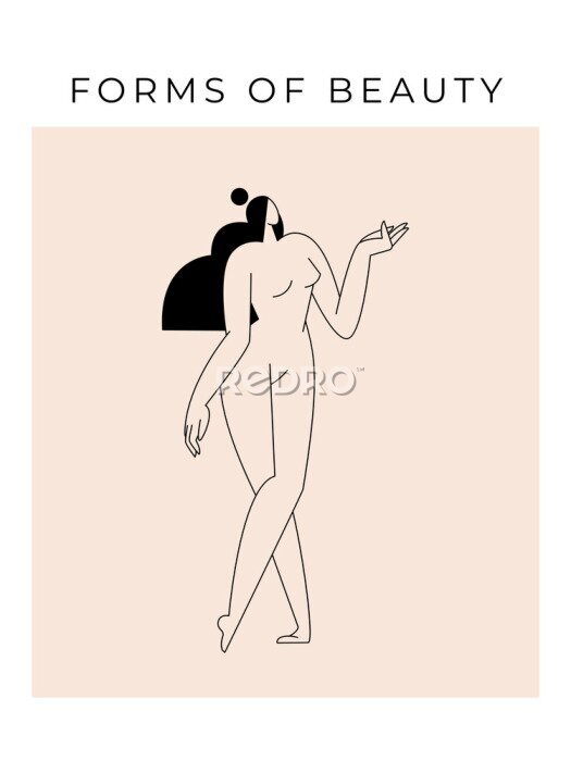 Poster Canons van schoonheid