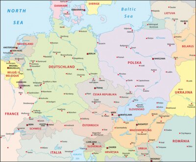 Centraal-Europa, Centraal-Europa