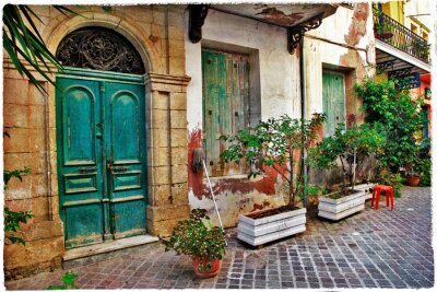 Chania, Kreta oude charmante straatjes