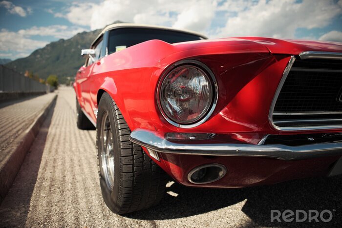 Poster Classic Muscle Car