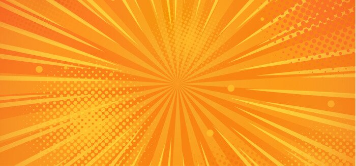 Poster Comic pop art background	