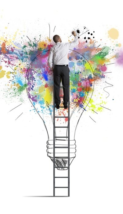 Poster Creatief business idee