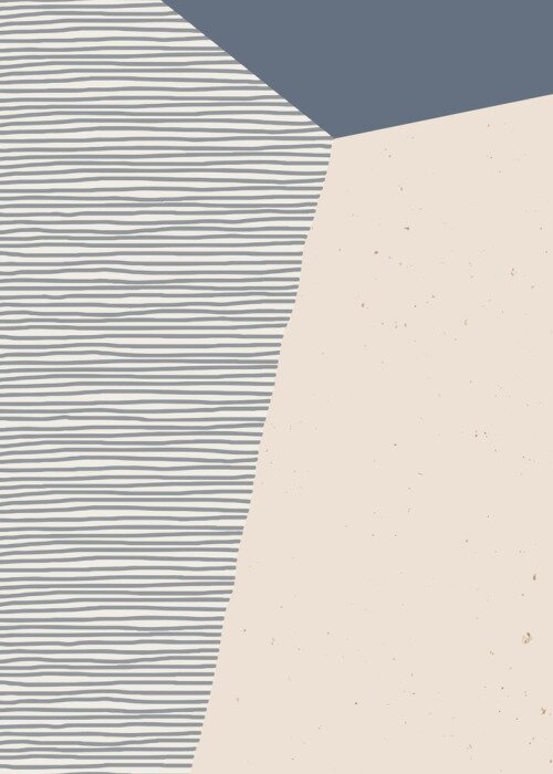 Poster Cute Memphis design