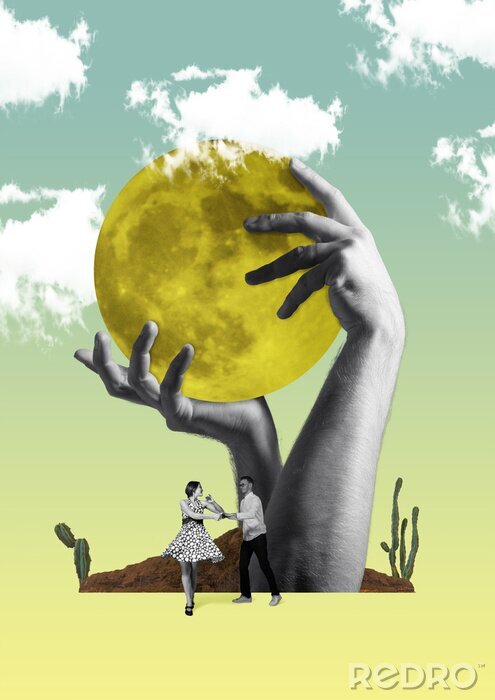 Poster Dansen onder de maan