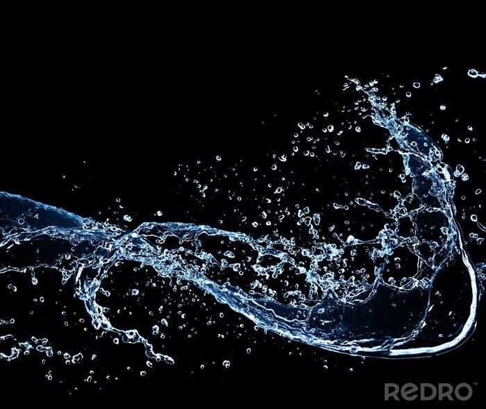 Poster De artistieke vorm van water