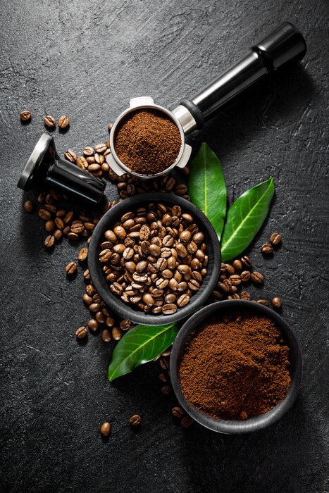 Poster De kunst van het maken van koffie