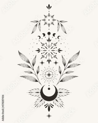 Poster De magie van de maansikkel