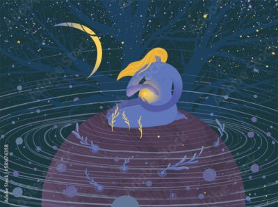 Poster De magie van het moederschap