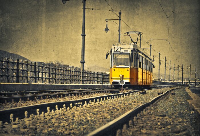 Poster De tram komt eraan