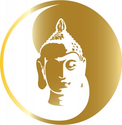 de vector gouden Boeddha