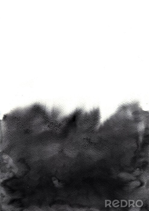 Poster Donkere strepen op een lichte achtergrond