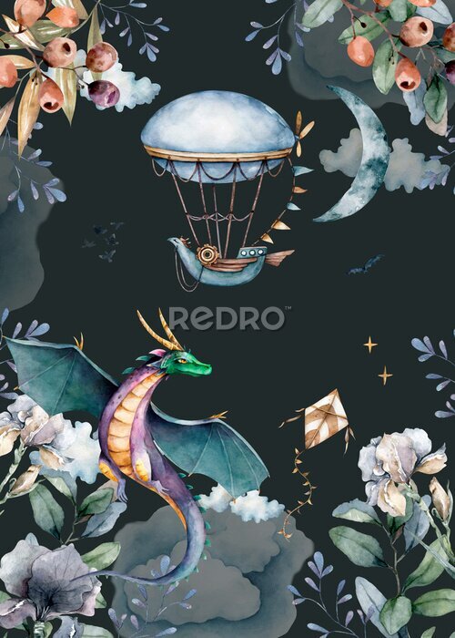 Poster Draken Eiland