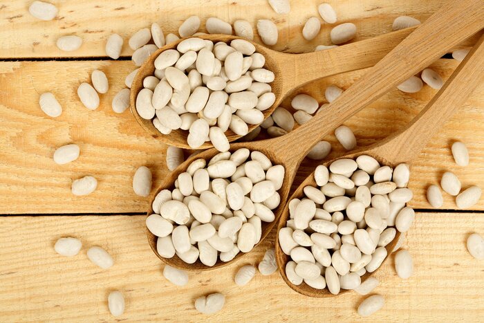 Poster droge witte bonen