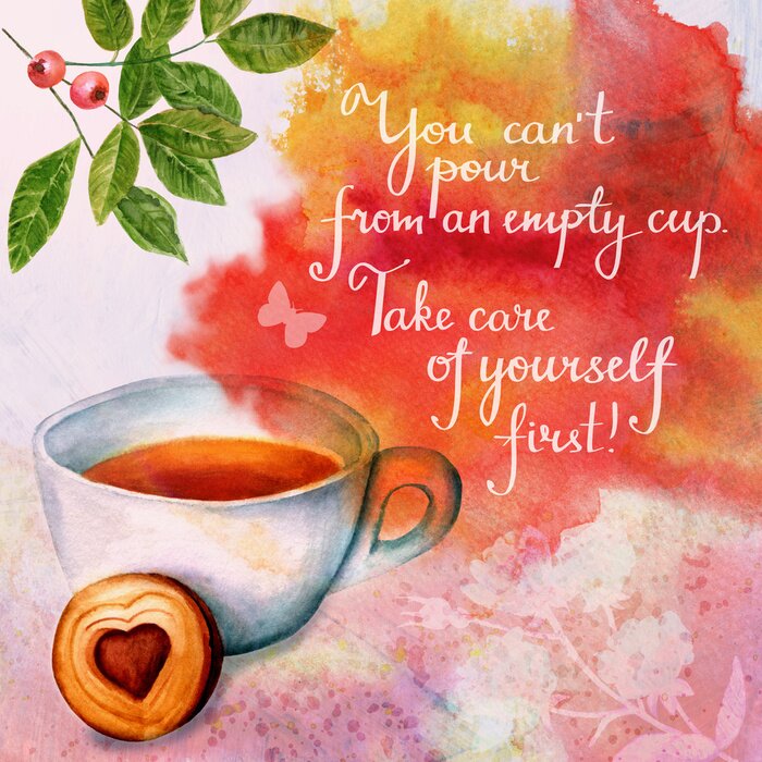 Poster Een goed gezegde voor een goede dag