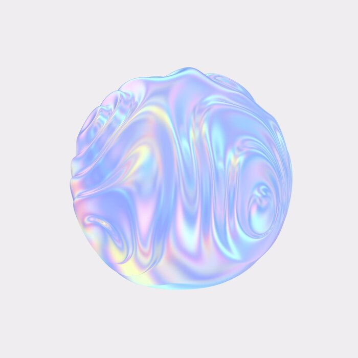 Poster Een moderne ruimtelijke sfeer