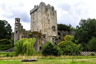 Poster Een oud kasteel in Ierland