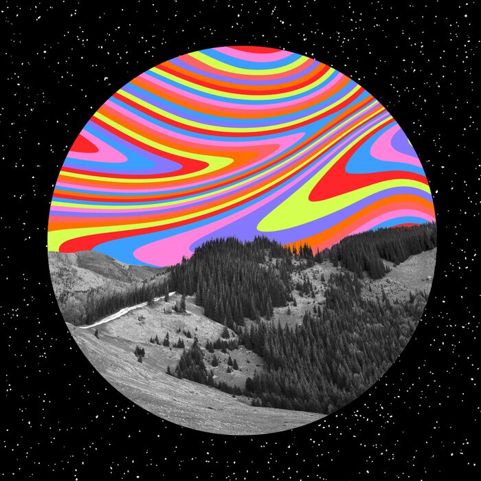 Poster Een pop-imago