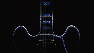 Poster Electric Guitar Abstract