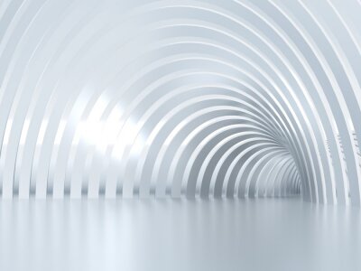 Elegante driedimensionale tunnel