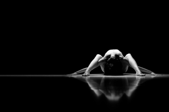 Poster Emotionele dans van een vrouw