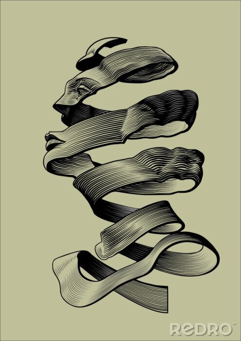 Poster Escher vector cover