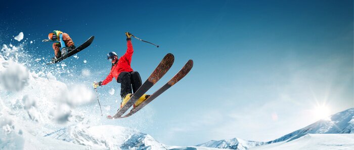 Poster Extreme wintersporten