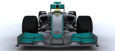 Poster F1 Racing Car