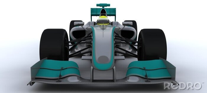 Poster F1 Racing Car