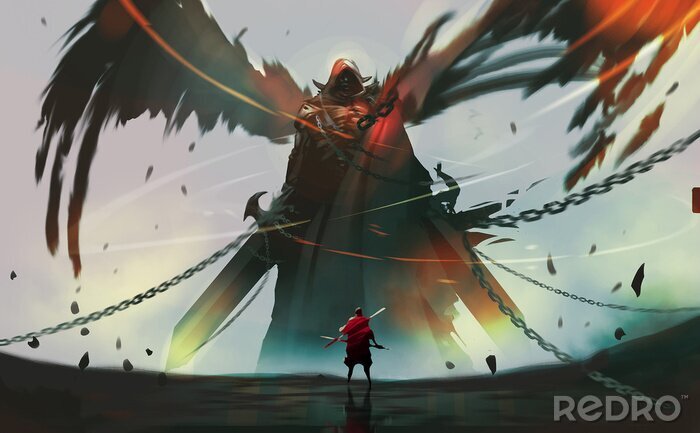 Poster Fantasie krijgers