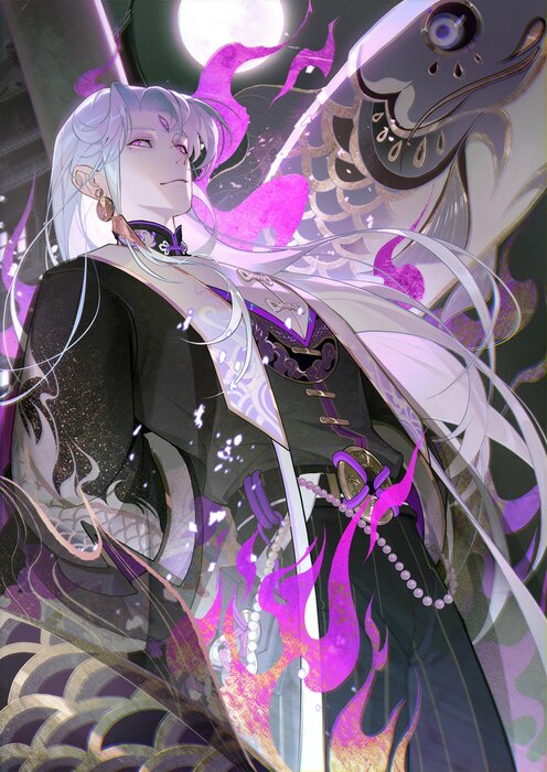 Poster Fantastische anime-elf