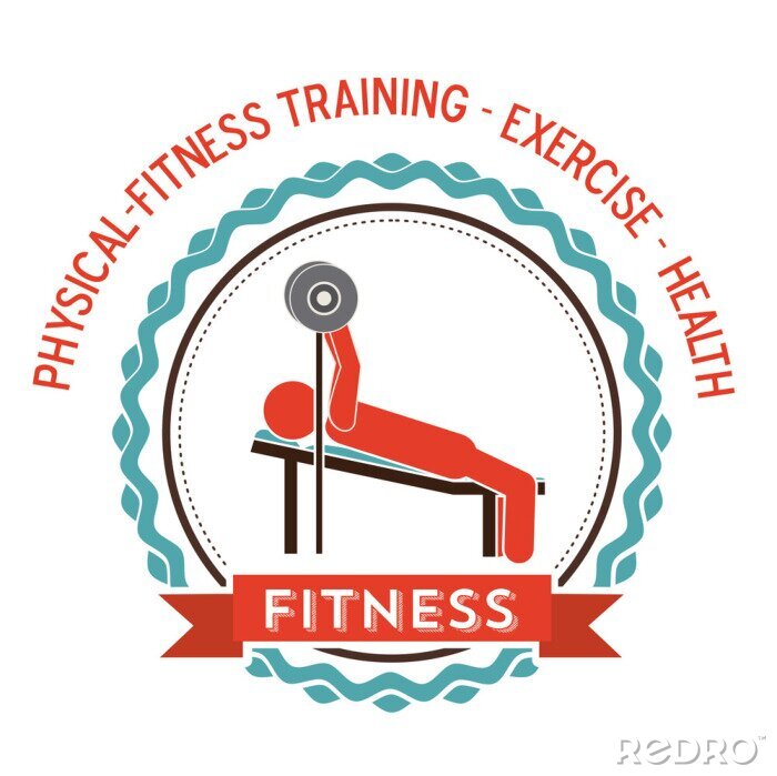 Poster Fitness en Workout ontwerp